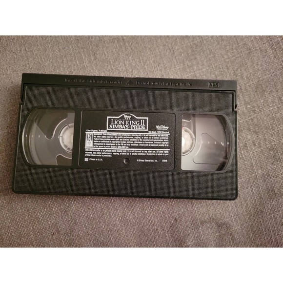 The Lion King II 2 Simba's Pride VHS, 1998, Clamshell Walt Disney - Picture 9 of 12